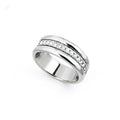 Sparkling Micro Pavé Zirconia Ring — Women’s Engagement & Wedding Jewellery